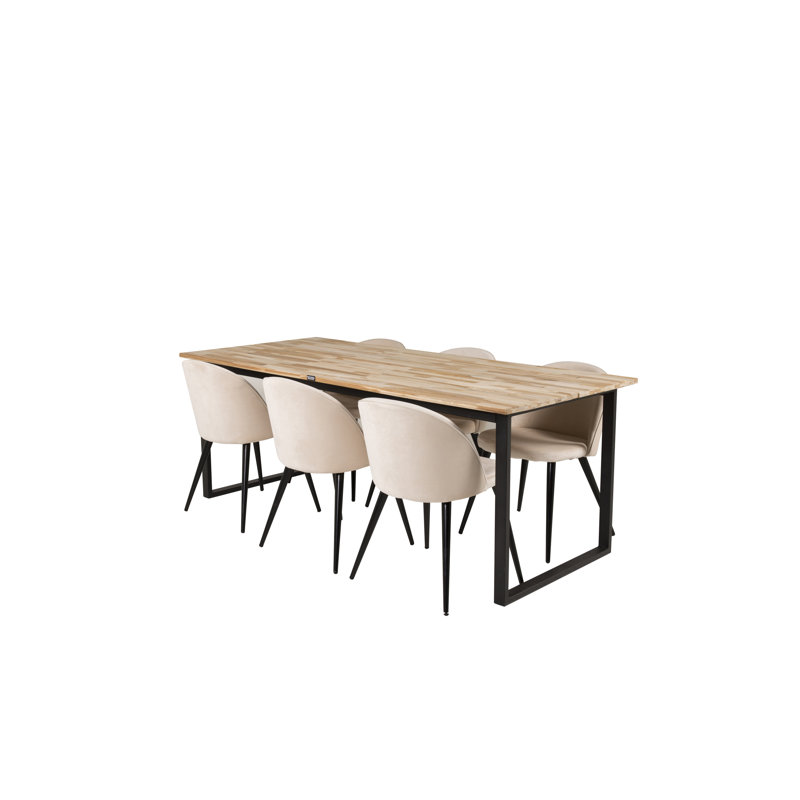 Kirkhill 6 - Person Dining Set
