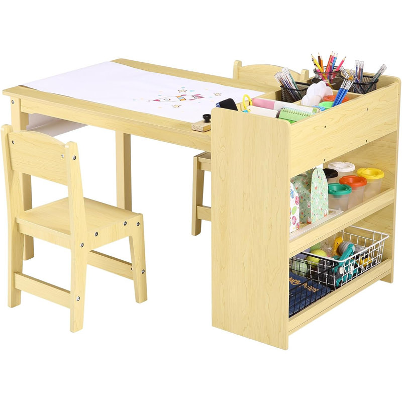 Computer Desk, Yellow