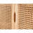 Simple Rattan Groove Handle Buffet Table