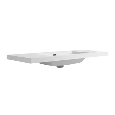 Bathroom Rectangular Resin Sink For Home