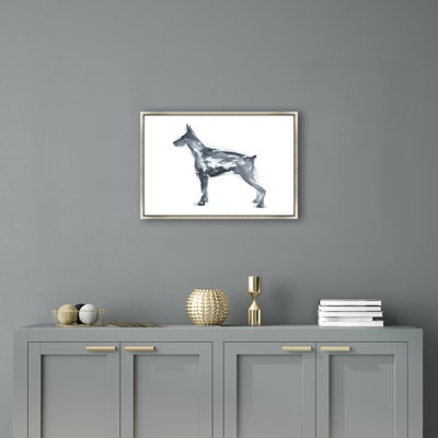 «Dear Little Friends V» par Janice Sadler, peinture sur toile