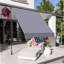 Auvent de patio rétractable polyvalent avec protection UV et multiples fonctionnalités-128994321