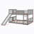 Karmello Bunk Bed With Ladder And Slide-691451069-691451067