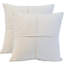 Coussin décoratif en micro suède, coussin en faux suède (paquet de 2)-106208108-106208107-108988544