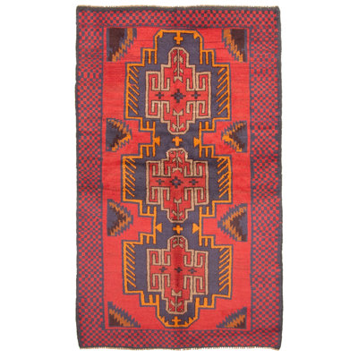 Reynosa Red Rug 3'7" x 6'0"