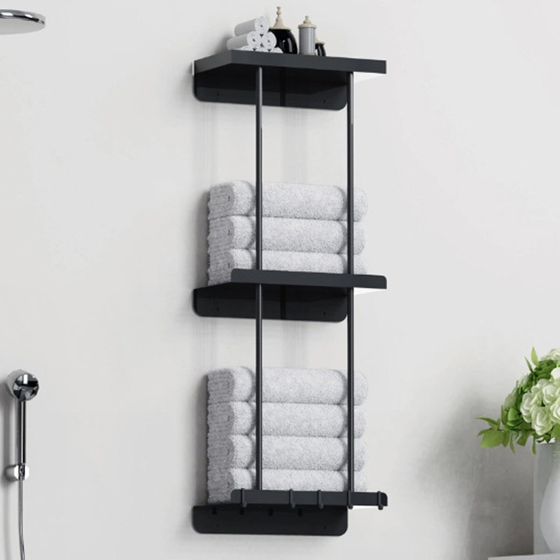 Wall Mounted Required Towel Rack