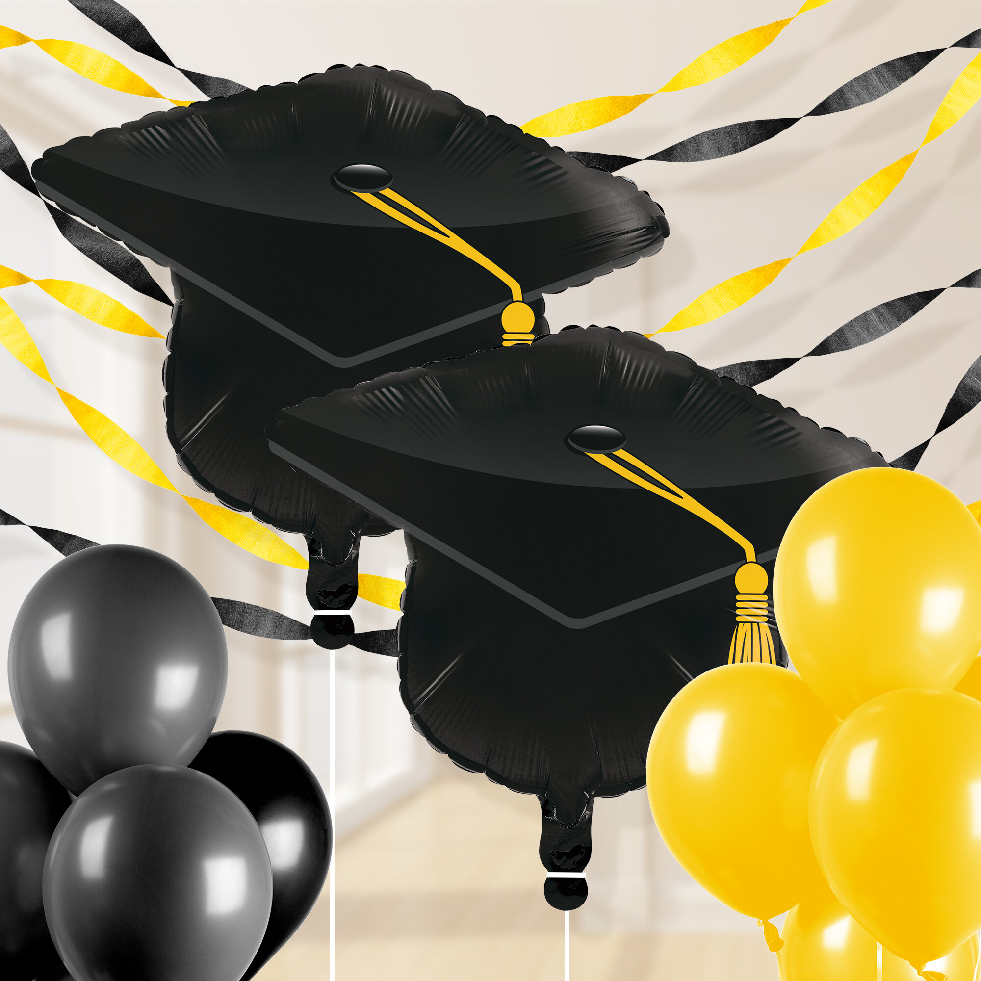 Amazon.com: SURCVIO Graduation Party Decorations Class of 2023, 45 Balloons,  4 String Light, Class of 2023 and proud of you signs for Balloon Box, Graduation  Party Supplies for Class of 2023（Black and