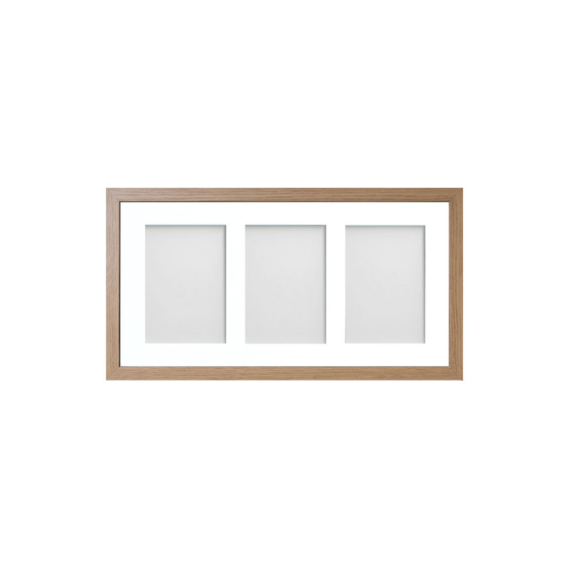 Albarran Matte Picture Frame with Mat, 5cm x 7cm, Beech