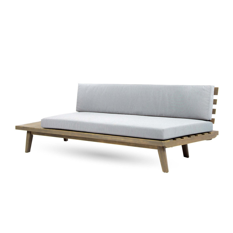 Brankica 75.75'' Wide Rectangle Loveseat with Cushions, Left Facing Hand