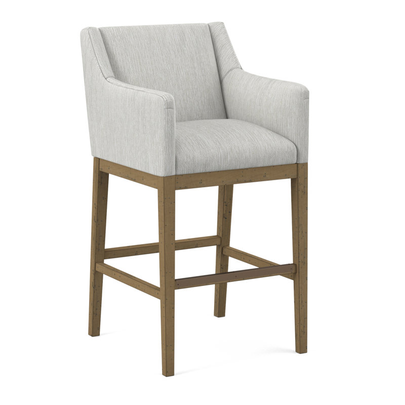 Upholstered Stool, 61492-88, Black