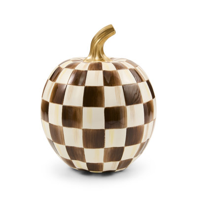 Chocolate Check Pumpkin