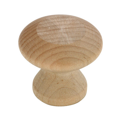Expression 1 1/8" Diameter Mushroom Knob