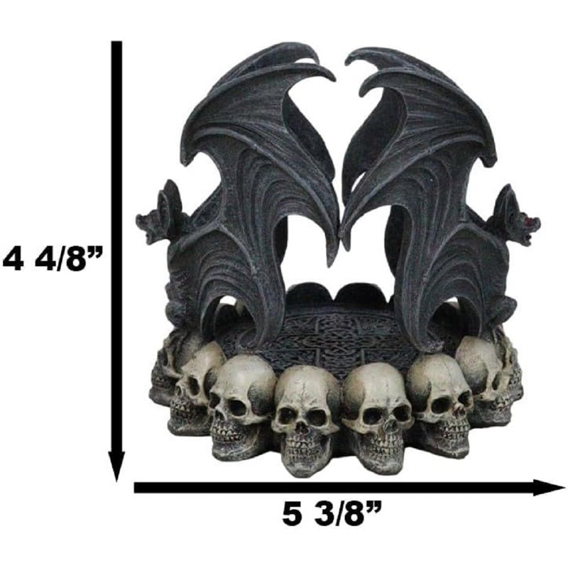 Porte-bougie ou chauve-souris gothique Cathedric