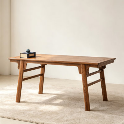 New Chinese-Style Solid Wood Home Office Desk