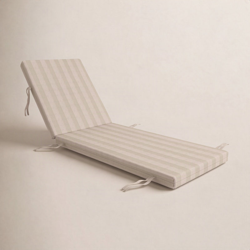 Coussin de chaise longue d'extérieur Lani Sunbrella®, L 24 po x P 45 po, Moineau expressif