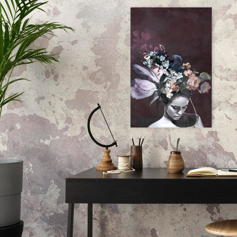 Haute couture 5 art urbain contemporain, H 24 po x l 16 po
