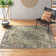 Albion Oriental Black/Green/Ivory Area Rug