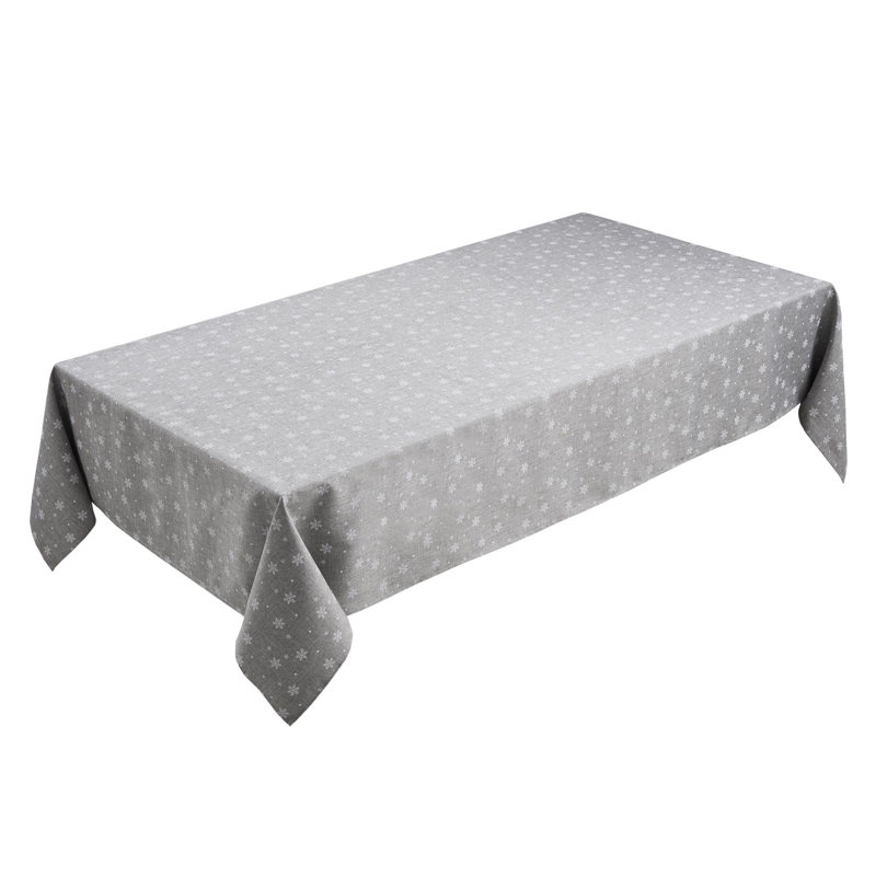 Annalie Tablecloth, 85cm W x 85cm L, Grey
