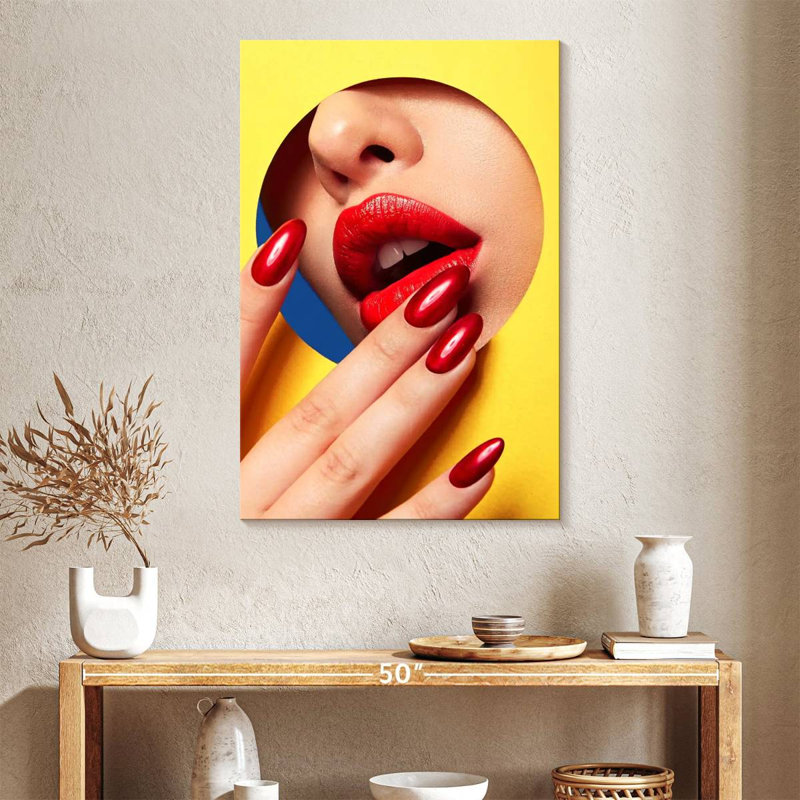 Sexy Nails, 39" H x 26" W