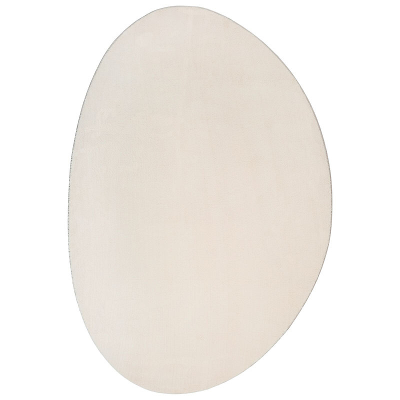 Rugs Beige Accent Rug Minimalist, Novelty 160 x 230 cm, Polyester
