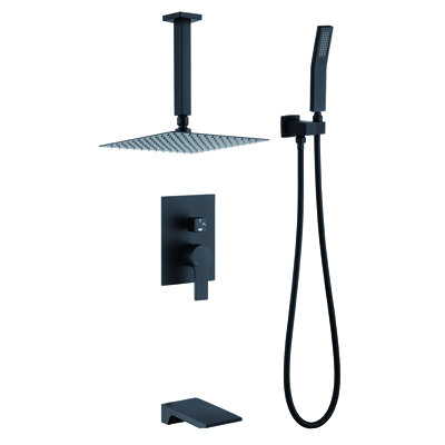 Système de douche avec ensembles de robinet de douche à pluie