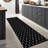 Non-Woven Soft Texture Printed Rug with Intricate Floral and Geometric Patterns for a Sophisticated Home Interior Accent Piece-114328910