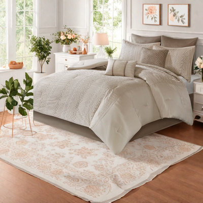 Charming Bedding Sets, Polyester Comforter, Contemporary Style For Home