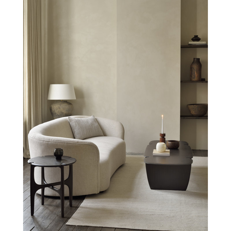 Essentials Wool Area Rug in Beige, Rectangle 6'6.5" x 9'10"