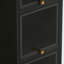 Armoire moderne en verre à quatre niveaux avec rangement à cinq niveaux-1294362164