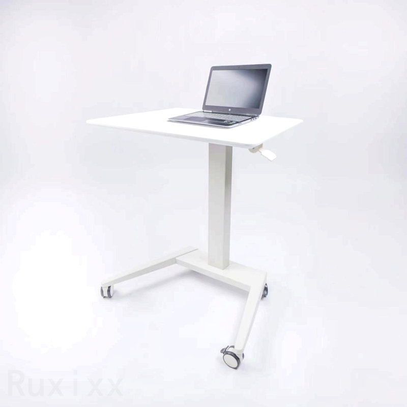 Bureau compact et compact, debout et réglable