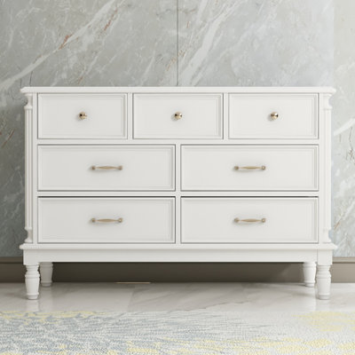 Armoire d'appoint en bois manufacturé blanc massif