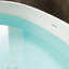 Baignoire autoportante en résine 55 po avec trop-plein 55 po-120785880-120785882
