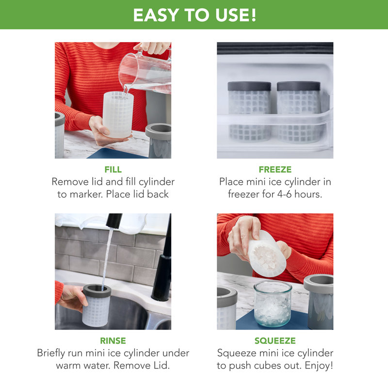 Tovolo Squeeze & Release Mini Ice Mold