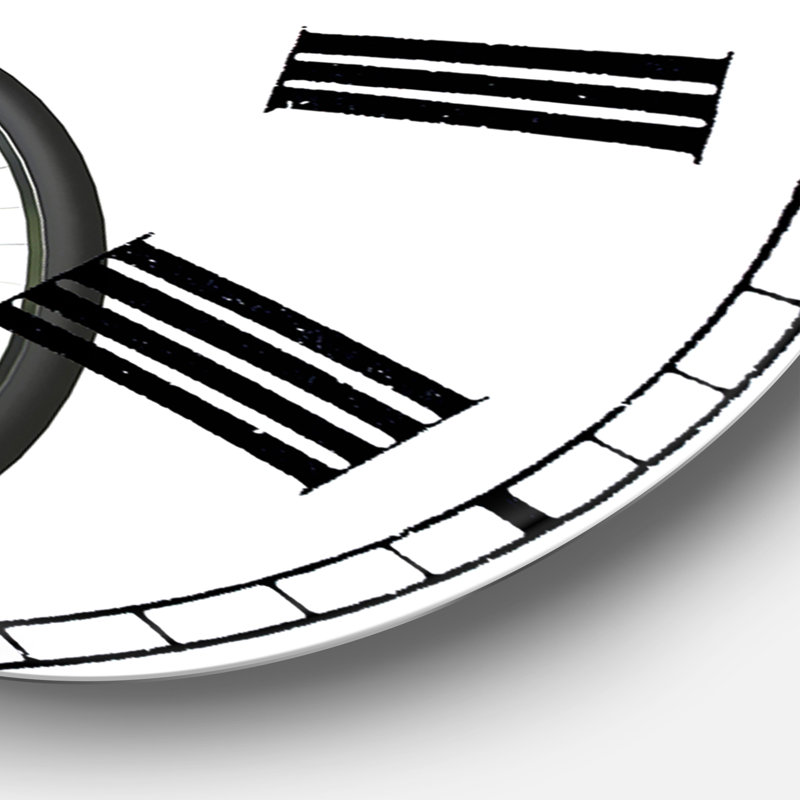 Riding Bikes - Grande horloge murale moderne, Grand