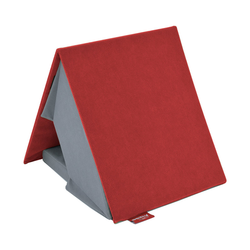 Orthopedic Microfibre Tent Pet Bed, Red