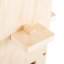 Adjustable Height Floor-Ceiling Cat Play Area. Multi-Level . Made From Pine Multi-Layer Board. Soft Flannel Mat On Perching Shelves. Vertical Design For Efficient Space Use. No Drilling Assembly.