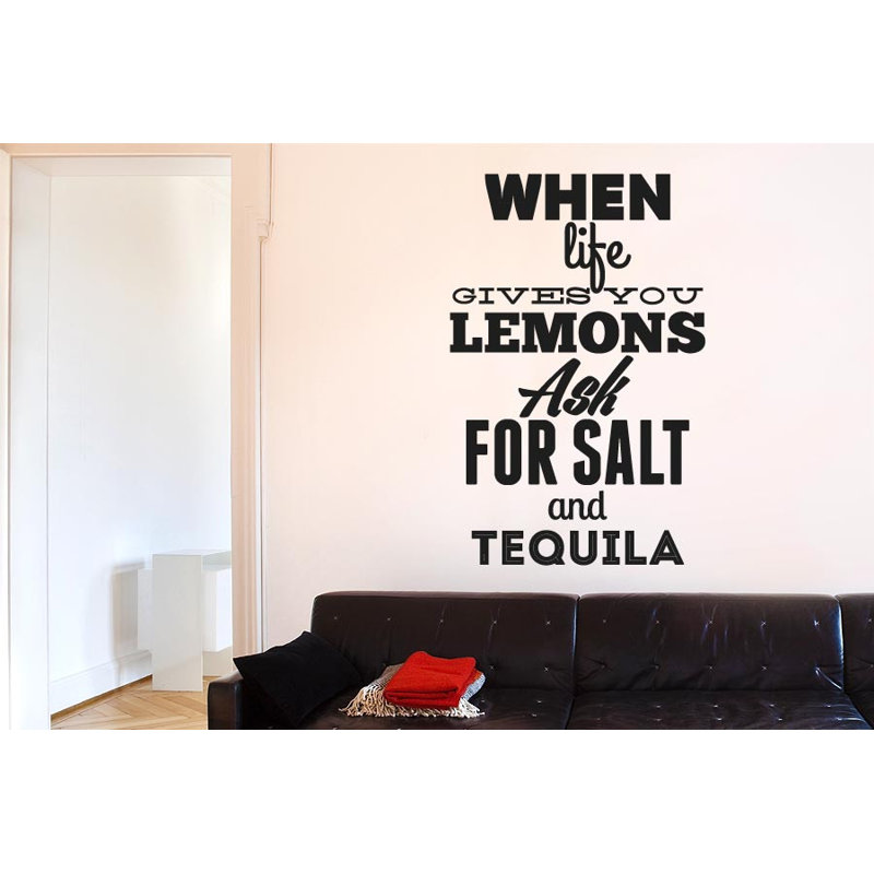 Wall Decal, Black, Large