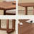 Ash simple practical dining table set-108072359