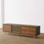 Console moderne en noyer moderne