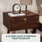 Alden Solid Wood 1-Drawer Nightstand-469701597