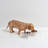 Small Clear Elevated Feeder with Silver Bowls-1580976700