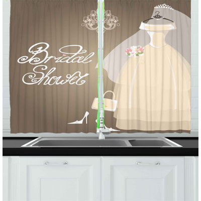 Pointed Kitchen Curtain