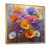 Toile avec cadre flottant or