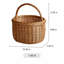 Panier en fleurs de saule