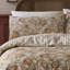 Orchard Pears Cotton Blend Floral Duvet Cover Set-134515516