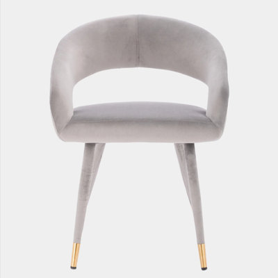 Chaise en velours Darius