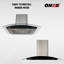 Hotte murale en acier inoxydable 30 po