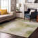 Premium Machine Washable Cerrito AMF544 Green Rug