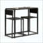 Ensemble de mobilier de table de cuisine confortable, ensemble de mobilier de salle à manger, ensemble de mobilier de conversation