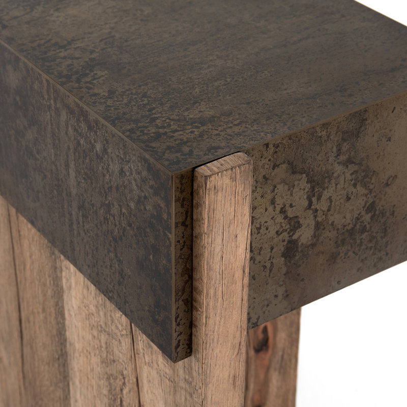Bingham 78.75" Console Table, Brown